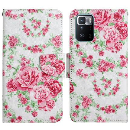 Painted Pattern Flip Leather Phone Case, For Xiaomi Redmi Note 10 Pro 5G