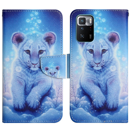Painted Pattern Flip Leather Phone Case, For Xiaomi Redmi Note 10 Pro 5G