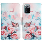 For Xiaomi Redmi Note 10 Pro 5G / Peony Butterfly