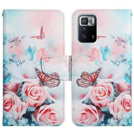 Painted Pattern Flip Leather Phone Case, For Xiaomi Redmi Note 10 Pro 5G