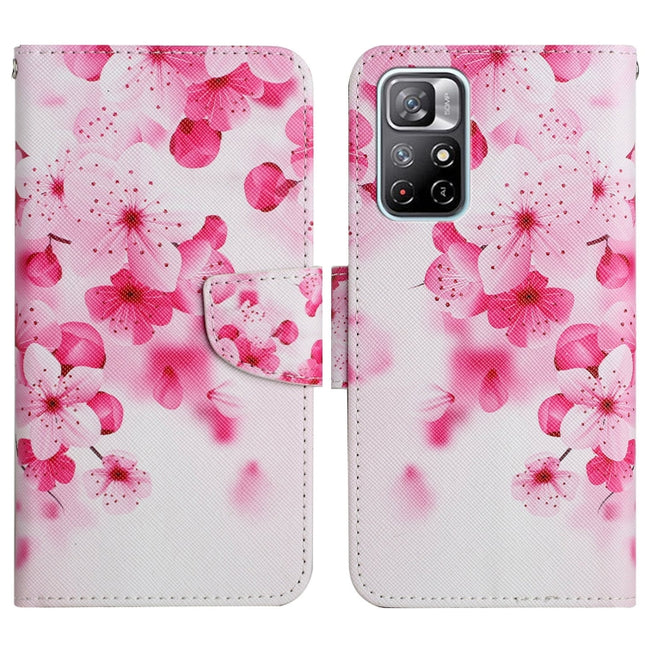 Painted Pattern Flip Leather Phone Case, For Xiaomi Redmi Note 11 5G China