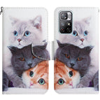 For Xiaomi Redmi Note 11 5G China / Three Cats