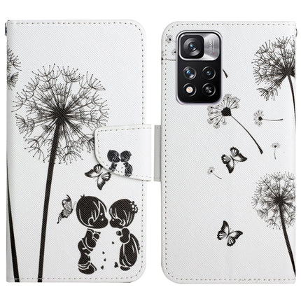 Painted Pattern Flip Leather Phone Case, For Xiaomi Redmi Note 11 Pro 5G China