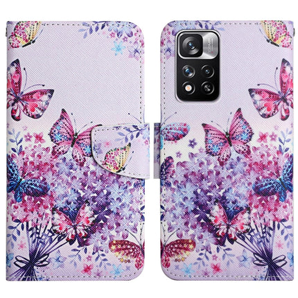 Painted Pattern Flip Leather Phone Case, For Xiaomi Redmi Note 11 Pro 5G China