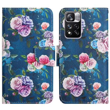 Painted Pattern Flip Leather Phone Case, For Xiaomi Redmi Note 11 Pro 5G China