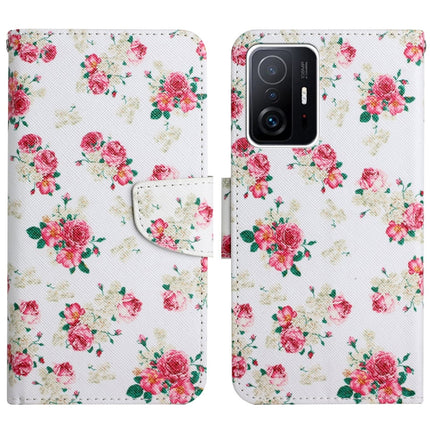 Painted Pattern Flip Leather Phone Case, For Xiaomi Mi 11T