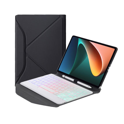 B0N5S Backlight Diamond Texture Bluetooth Keyboard Leather Case with Triangle Back Support, B0N5S, BM20S