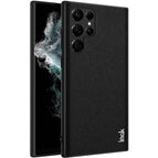 For Samsung Galaxy S22 Ultra 5G / Cross Texture