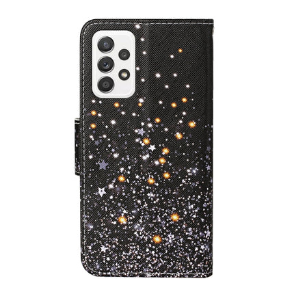 Colored Drawing Pattern Flip Leather Case, For Samsung Galaxy A73 5G