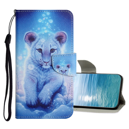 Colored Drawing Pattern Flip Leather Case, For Xiaomi Redmi Note 11 4G