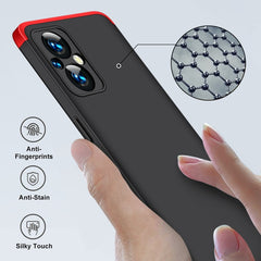 GKK Three Stage Splicing Full Coverage PC Phone Case, For OPPO Reno7 Z 5G / A96 5G / Reno7 Lite, For Samsung Galaxy A23