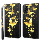 For OPPO A74 4G / Gold Butterfly