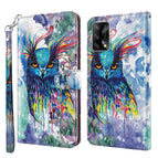 For OPPO A74 4G / Watercolor Owl