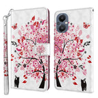 For OnePlus Nord N20 5G / OPPO A96 5G / Cat and Tree