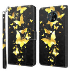 For Nokia G50 / Gold Butterfly