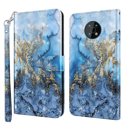 3D Painting Pattern Flip Leather Phone Case, For Motorola Moto G200 5G / Edge S30, For Nokia G50