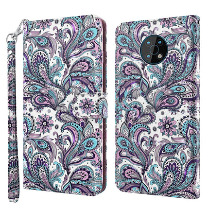 3D Painting Pattern Flip Leather Phone Case, For Motorola Moto G200 5G / Edge S30, For Nokia G50