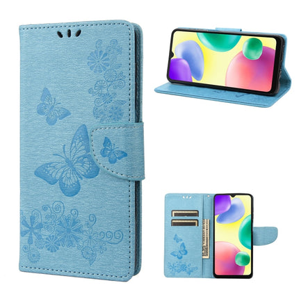 Butterfly Embossed Leather Phone Case, For Xiaomi Redmi 10A, For Xiaomi Redmi 10C, For Samsung Galaxy M23 5G