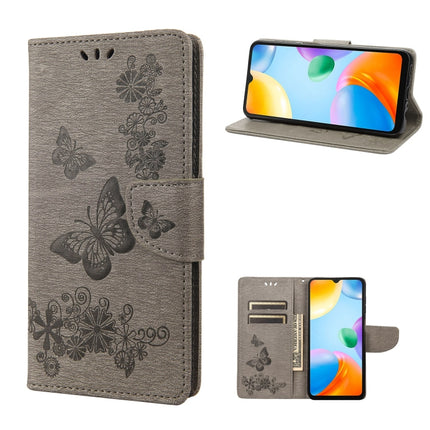 Butterfly Embossed Leather Phone Case, For Xiaomi Redmi 10A, For Xiaomi Redmi 10C, For Samsung Galaxy M23 5G