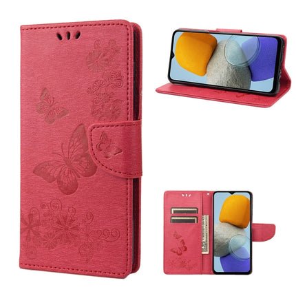 Butterfly Embossed Leather Phone Case, For Xiaomi Redmi 10A, For Xiaomi Redmi 10C, For Samsung Galaxy M23 5G