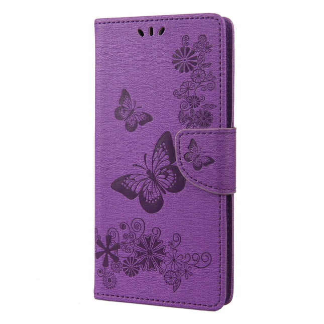 Butterfly Embossed Leather Phone Case, For Samsung Galaxy M53 5G