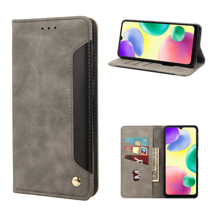 Skin Feel Splicing Leather Phone Case, For Xiaomi Redmi 10A, For Xiaomi Redmi 10C, For Samsung Galaxy M23 5G, For Samsung Galaxy M53 5G
