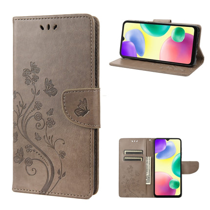 Butterfly Flower Pattern Flip Leather Phone Case, For Xiaomi Redmi 10A, For Xiaomi Redmi 10C, For Samsung Galaxy M23 5G