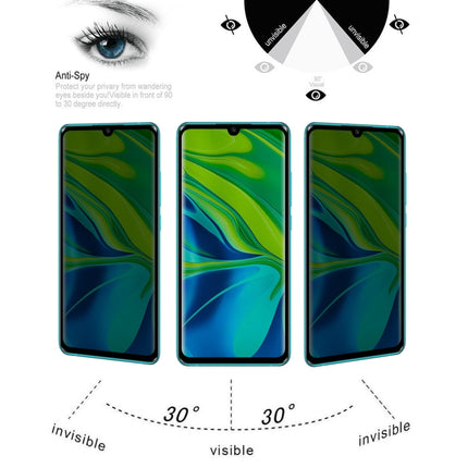 25 PCS Full Cover Anti-peeping Tempered Glass Film For Samsung Galaxy A12