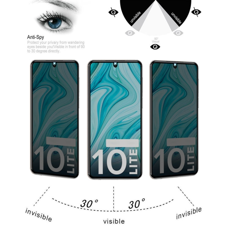 25 PCS Full Cover Anti-peeping Tempered Glass Film For Samsung Galaxy A12