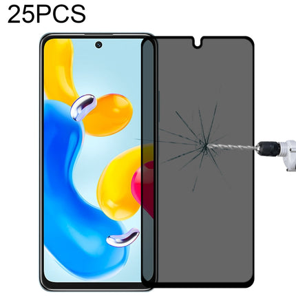 25 PCS Full Cover Anti-peeping Tempered Glass Film For Samsung Galaxy A12, For Xiaomi Redmi Note 10 Lite(25 PCS), For Samsung Galaxy M21(25 PCS), For Xiaomi Redmi Note 11S / Note 11 SE India(25 PCS)                                                      ...