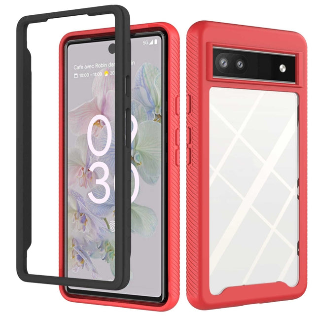 Starry Sky Solid Color Series PC + TPU Phone Case, For Google Pixel 6a