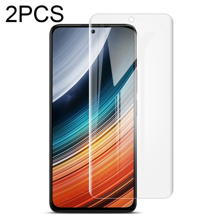 2 PCS IMAK Curved Full Screen Hydrogel Film Front Protector