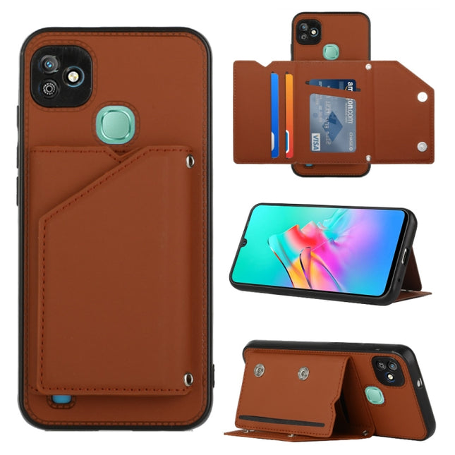 Skin Feel PU + TPU + PC Phone Case, For Infinix Smart HD 2021-X612, For Tecno Pop5, For Samsung Galaxy A03 164mm