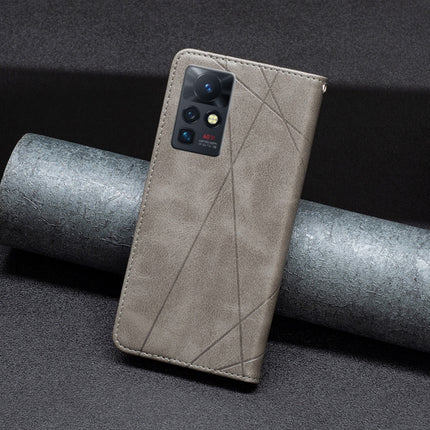 Prismatic Invisible Magnetic Leather Phone Case, For Infinix Zero X / X Pro