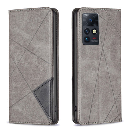 Prismatic Invisible Magnetic Leather Phone Case, For Infinix Zero X / X Pro