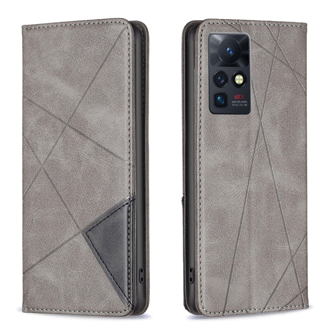Prismatic Invisible Magnetic Leather Phone Case, For Infinix Zero X / X Pro