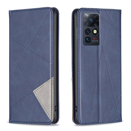 Prismatic Invisible Magnetic Leather Phone Case, For Infinix Zero X / X Pro