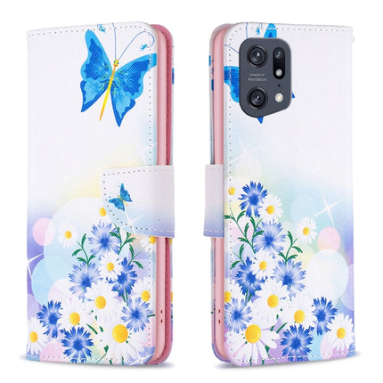 Drawing Pattern Leather Phone Case, For OnePlus Nord N200 5G, For OPPO Find X5 Pro, For OPPO Reno7 5G Global