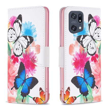 Drawing Pattern Leather Phone Case, For OnePlus Nord N200 5G, For OPPO Find X5 Pro, For OPPO Reno7 5G Global