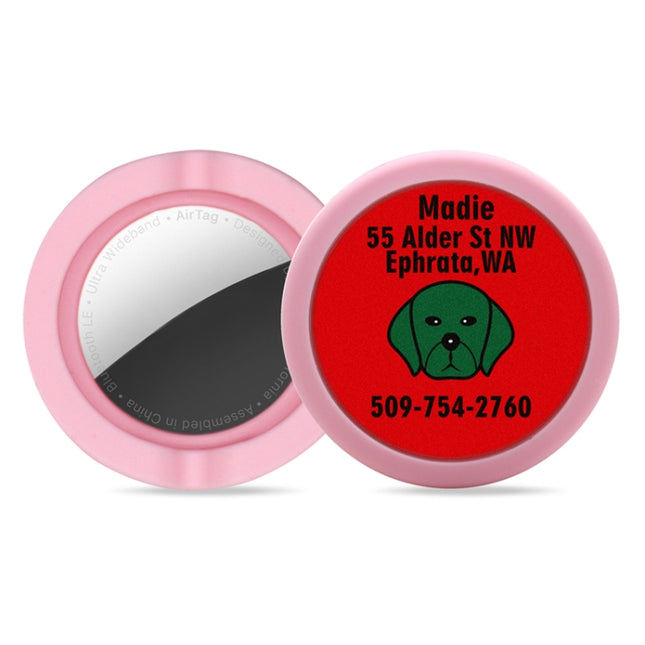 Dog Collar Shockproof Protective Case For AirTag 2nd Gen / AirTag 1st Gen