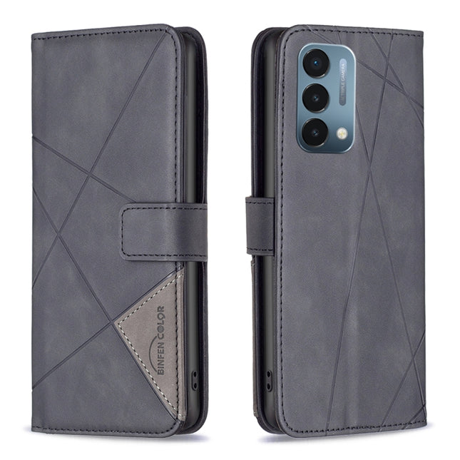 BF05 Magnetic Buckle Rhombus Texture Leather Phone Case, For OnePlus Nord N200 5G, For OPPO Find X5 Pro, For OPPO Reno7 5G Global, For Infinix Zero X Neo