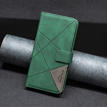 BF05 Magnetic Buckle Rhombus Texture Leather Phone Case, For Infinix Zero X / X Pro