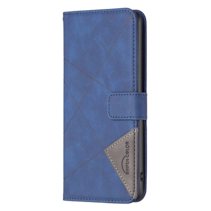 BF05 Magnetic Buckle Rhombus Texture Leather Phone Case, For Infinix Zero X / X Pro