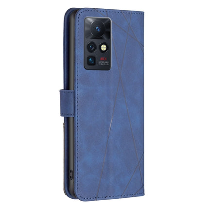 BF05 Magnetic Buckle Rhombus Texture Leather Phone Case, For Infinix Zero X / X Pro