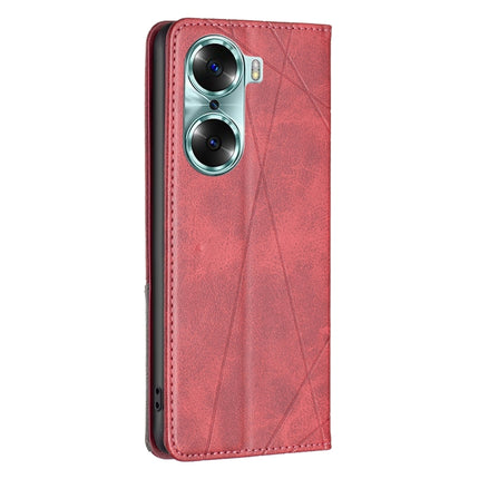 Prismatic Invisible Magnetic Leather Phone Case, For Honor 60, For Honor 60 Pro