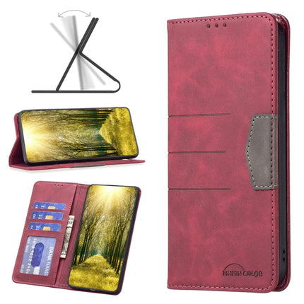 Magnetic Splicing Leather Phone Case, For Honor 60, For Honor 60 Pro