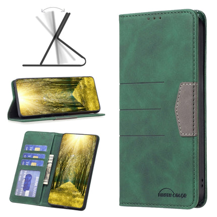 Magnetic Splicing Leather Phone Case, For Honor 60, For Honor 60 Pro
