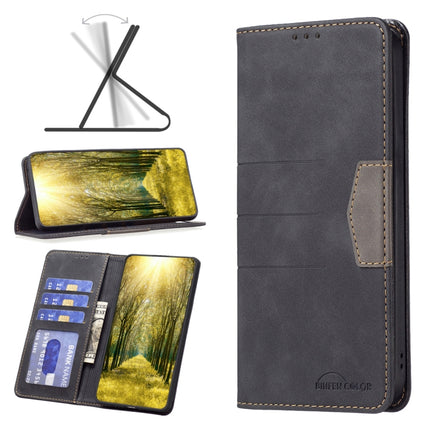 Magnetic Splicing Leather Phone Case, For Honor 60, For Honor 60 Pro