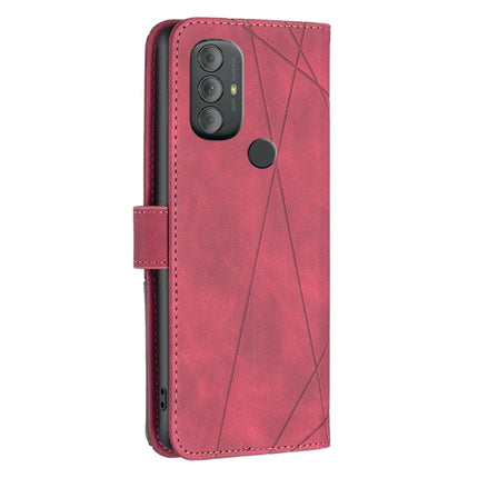 Rhombus Texture Magnetic Buckle Horizontal Flip Leather Phone Case, For Motorola Moto G Power 2022, For Motorola Moto G Stylus 2022, For Motorola Moto G51 5G