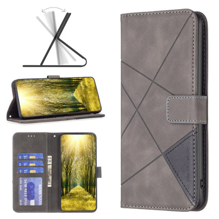 Rhombus Texture Magnetic Buckle Horizontal Flip Leather Phone Case, For Motorola Moto G Power 2022, For Motorola Moto G Stylus 2022, For Motorola Moto G51 5G